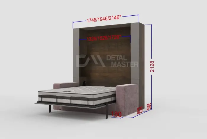 Шкаф-кровать трансформер " Nova Comfort 2.0."